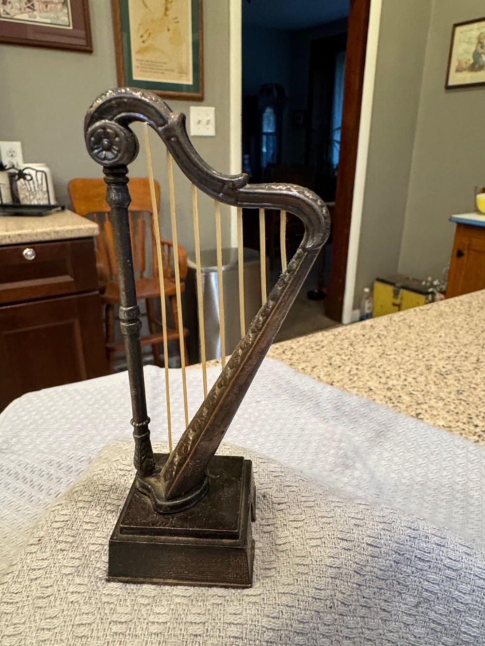 Ornamental Harp Pencil Sharpener